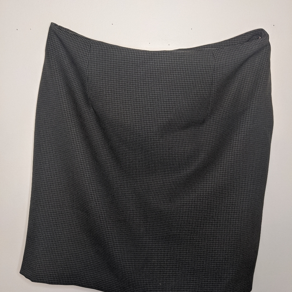 Grey mini skirt size 14